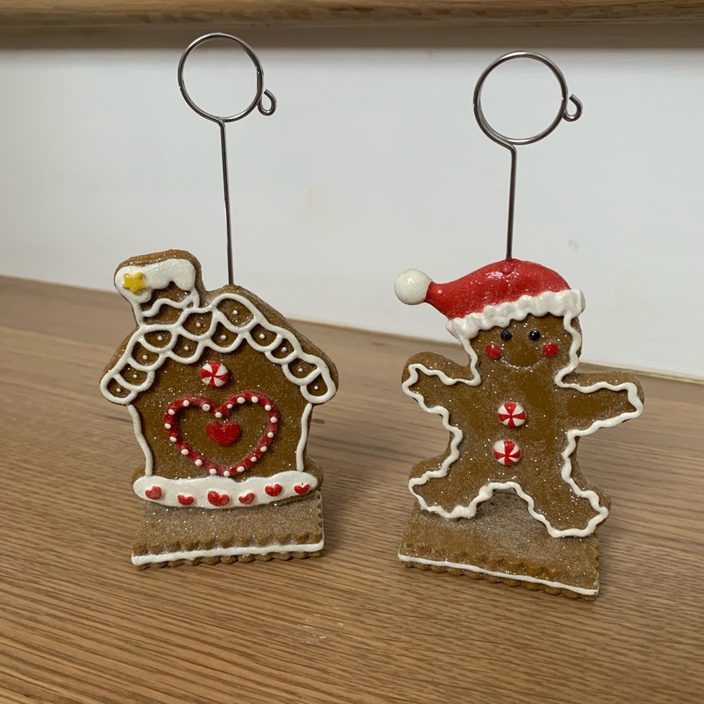 Gingerbread Photo Holders